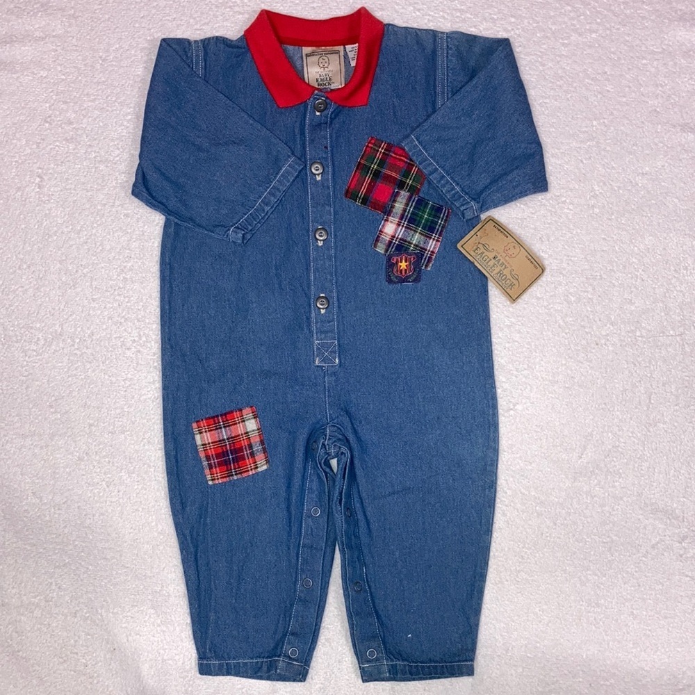 NWT baby eagle rock jeans wear 18m romper